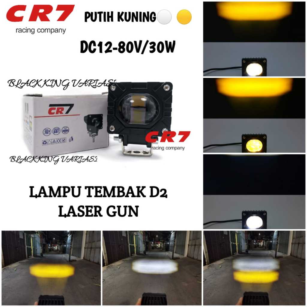 Lampu Tembak Sorot Led Putih Kuning Lampu Sorot LED Lampu Tembak Laser SQL Lampu Tembak Laser Gun Le