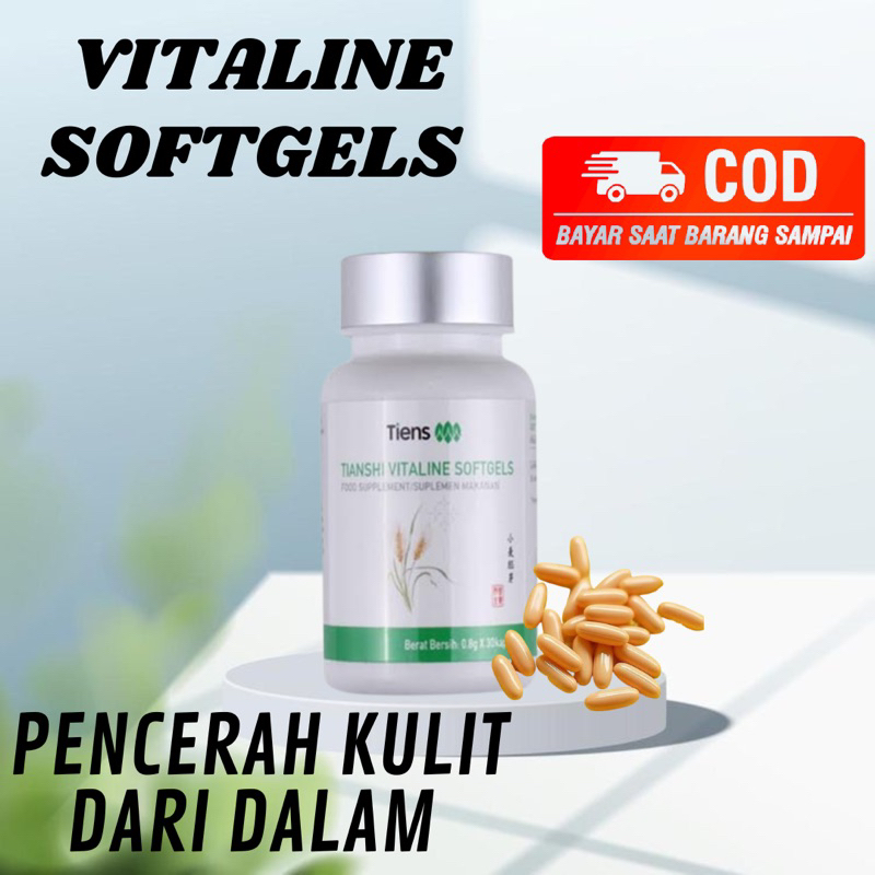 VITALINE SOFTGELS | VITALINE PEMUTIH TERBAIK