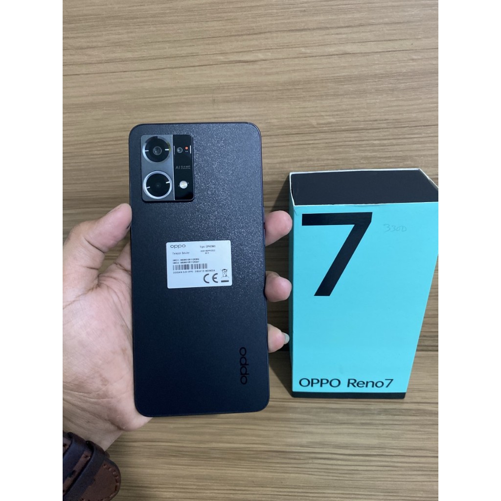 OPPO RENO 7 4G 8/256GB SECOND FULLSET GARANSI