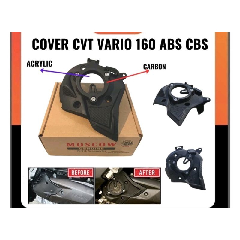 Cover Cvt Air Duct Vario 160 Cover Tutup Cvt Vario 160