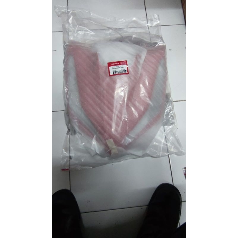 64301k2VN30ZJ cover tameng depan/cover lampu depan vario 125new dwarna merah metalic atau merah gila