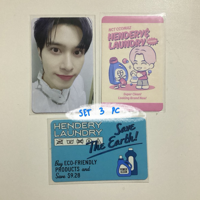 [NAJ] photocard set hendery ccomaz selca konsep