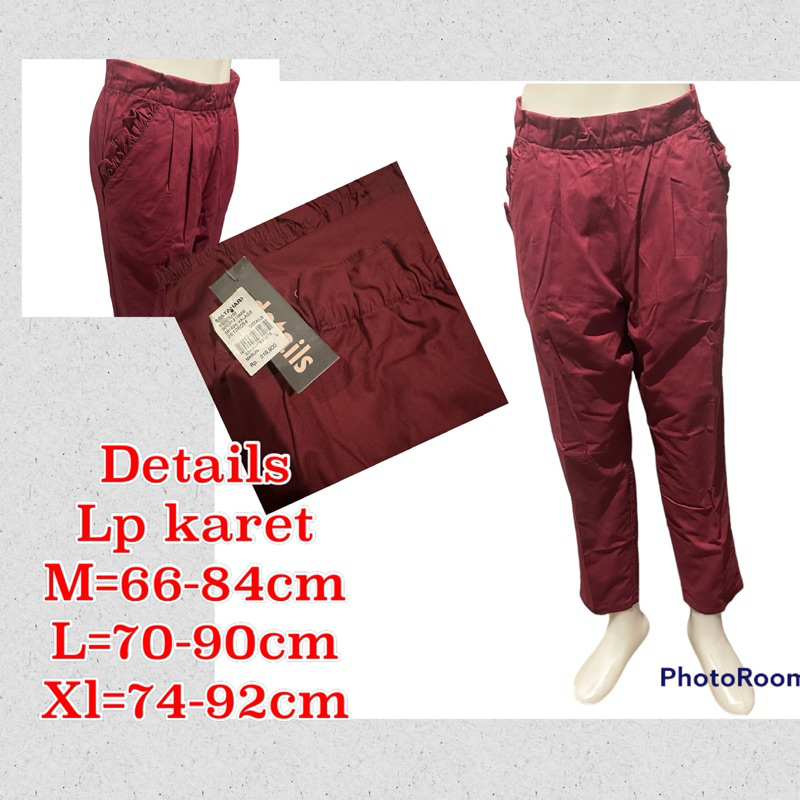 celana wanita merk Details original fulltag murah