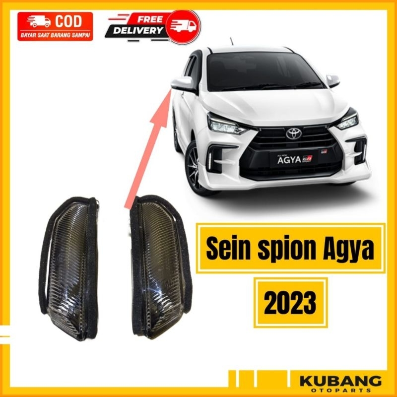 Lampu sein spion Agya 2023
