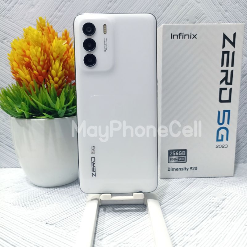 Infinix Zero 5G 2023 8/256 GB Handphone Second Fullset