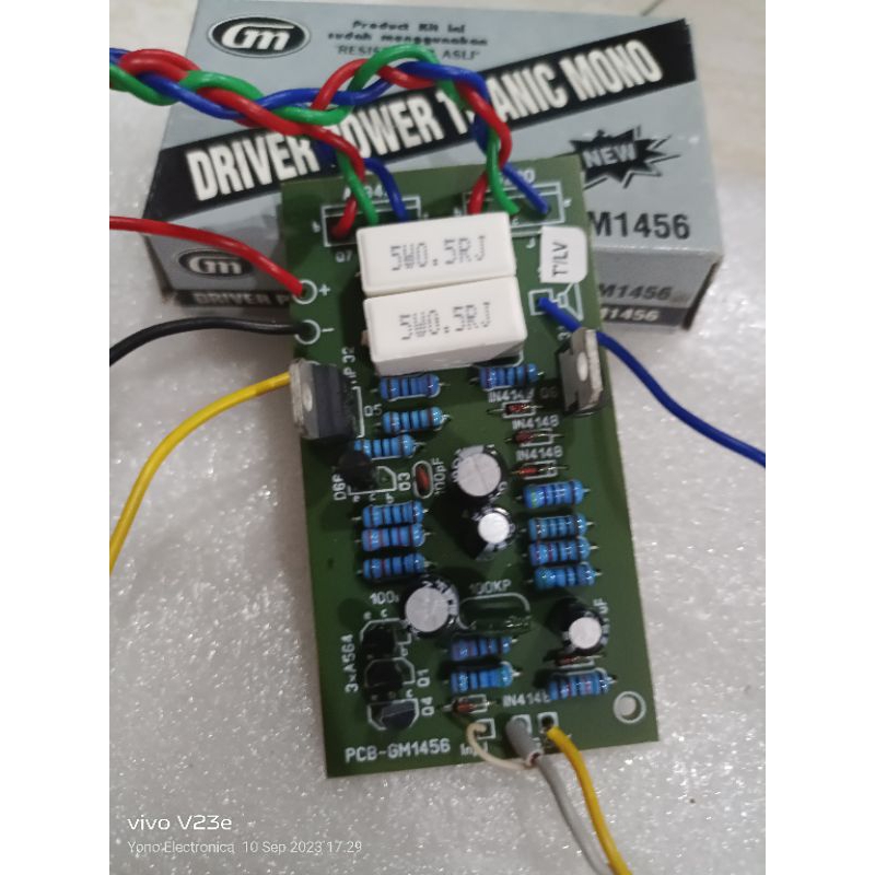 Driver power 150w watt Ampli amplifier Titanic Mono Gm