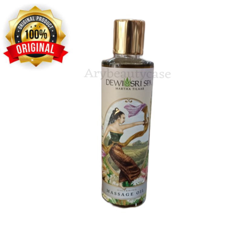 Dewi sri spa Martha Tilaar Whitening Massage Oil 250ml Minyak pijat