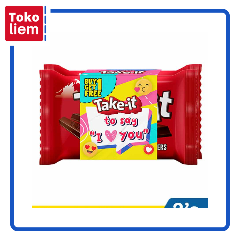 

Delfi Chocolate Wafer Take-It 4 Fingers 2X35g