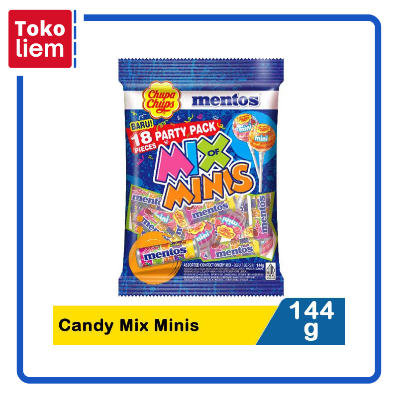 

Mentos Candy Mix Minis 144G