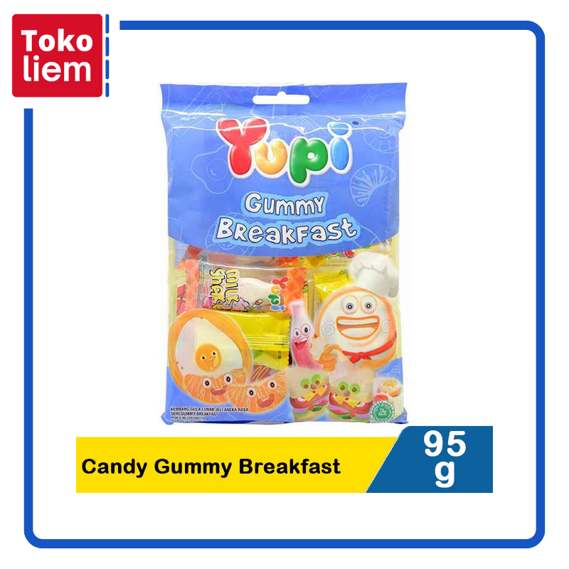 

Yupi Candy Gummy Breakfast 95G