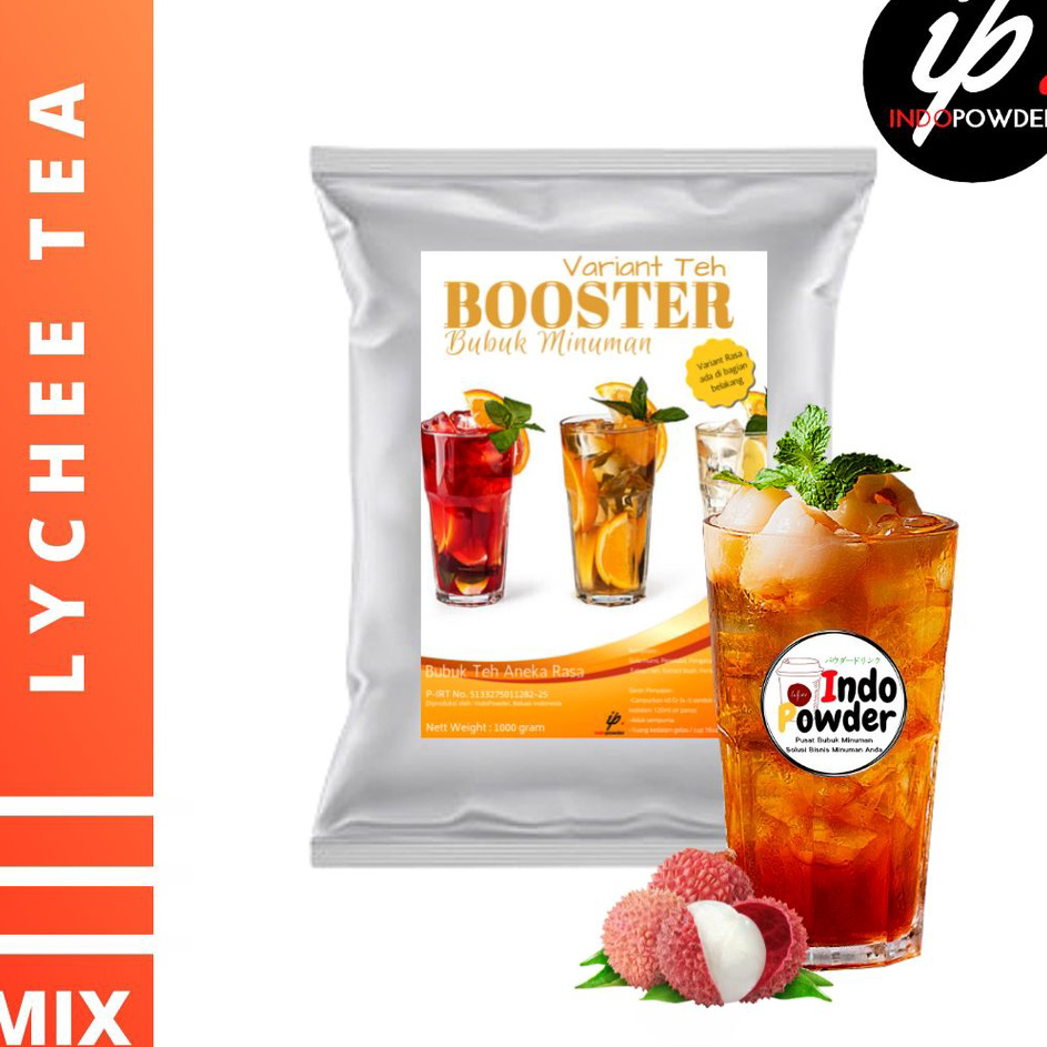 

DFYC3938 Bubuk LYCHEE TEA Bubuk LECI TEA 1Kg