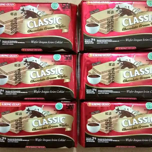

✅Swip up!!! Khong Guan Wafer clasic 10x18gr