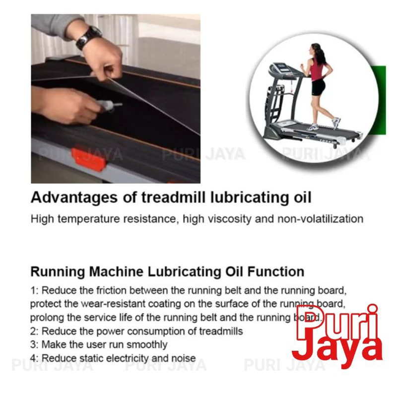 

Banikko76 Silicone Oil Treadmill Belt Lubricant Puriol Minyak Silikon Pelumas Karet Pad Walkingpad