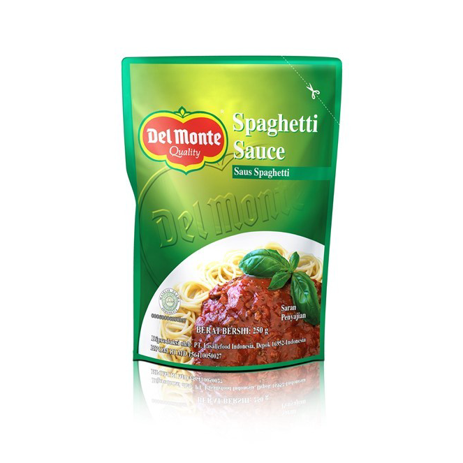 

Grosir SAUS SPAGHETTI DEL MONTE POUCH 250GR DELMONTE SPAGHETI SAUCE