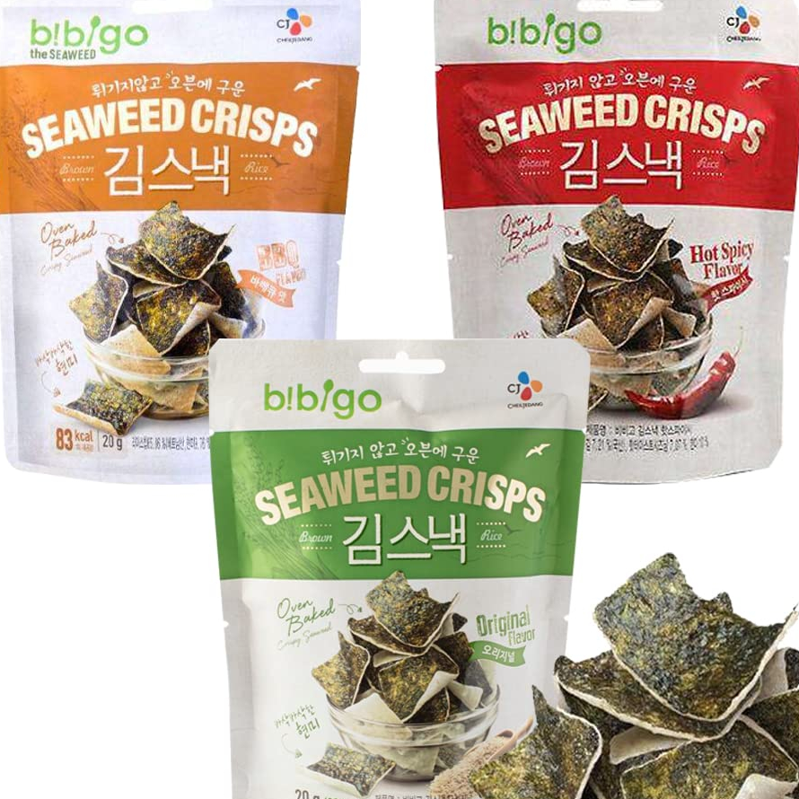 

Terlaris Bibigo Seaweed Crisp Snack 20gr