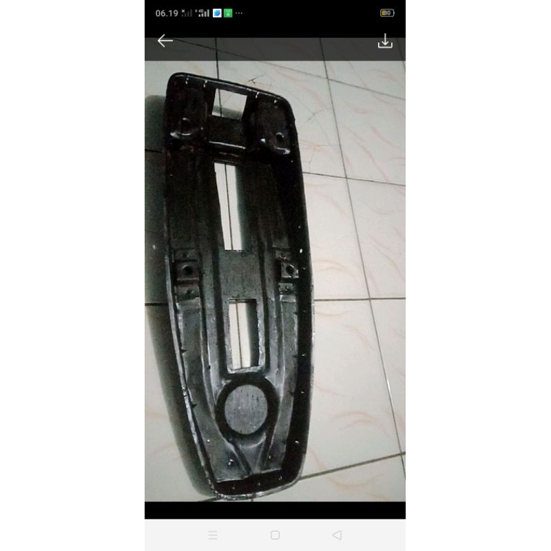 ID PLAT JOK VESPA EXCEL STANDAR MENTAH BAHAN DARI DRUM TEBAL KOKOH+GRATIS ENGSEL