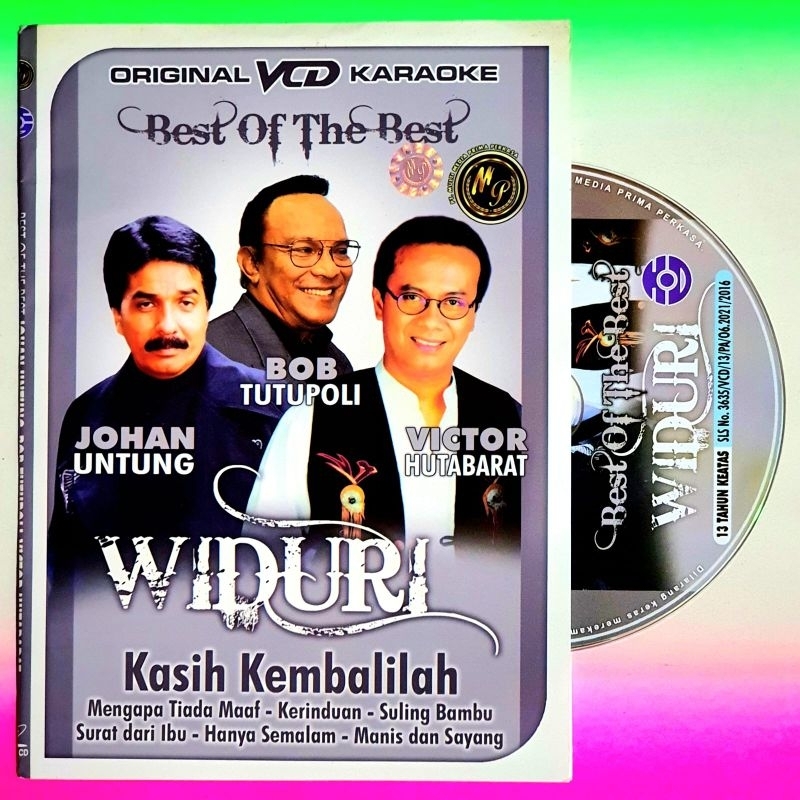 KASET ORIGINAL VCD LAGU KARAOKE BOB TUTUPOLI-VICTOR HUTABARAT -VOCAL ON OF AKTIF-VCD KARAOKE-VCD KAR