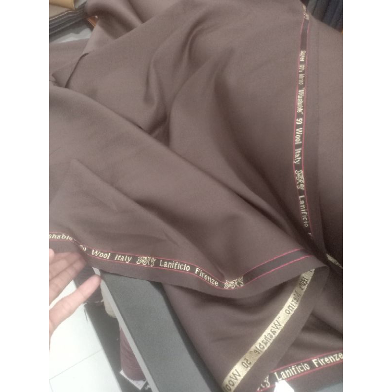 HARGA PROMO/HARGA SPESIAL/BAHAN WOOL ASLI/BAHAN PDH/WARNA KEJAKSAAN/KAIN WOOL IMPORT/