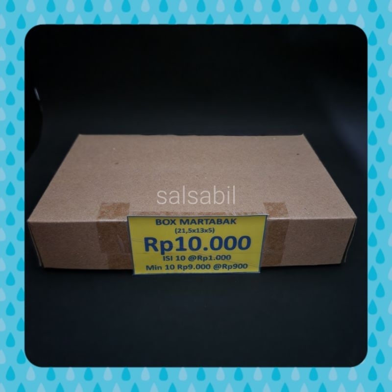 

Box martabak 21.5x13x5