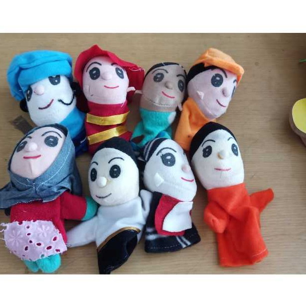 HAULA TOYS || Mainan Edukasi, Mainan Kain dan Kayu, Mainan Obralan, Boneka Jari, Bantal Huruf, Kalen