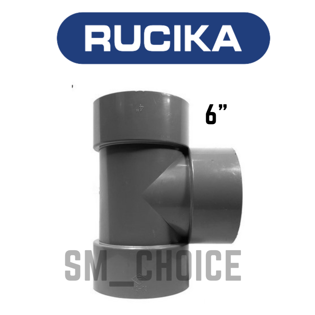 RUCIKA TEE 6 INCH D RUCIKA TEE 6" D RUCIKA T 6 D INCH RUCIKA
