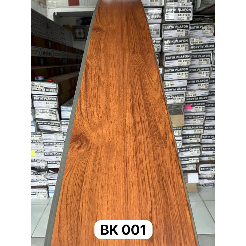 plafon pvc motif kayu doff BK001 - BK001N