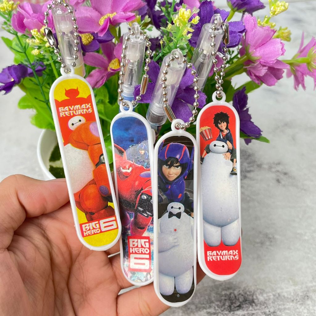 

PULPEN GANTUNGAN SKATEBOARD BAYMAX PG-1043 pen gantungan big hero pena baymax bolpen atk sekolah COD