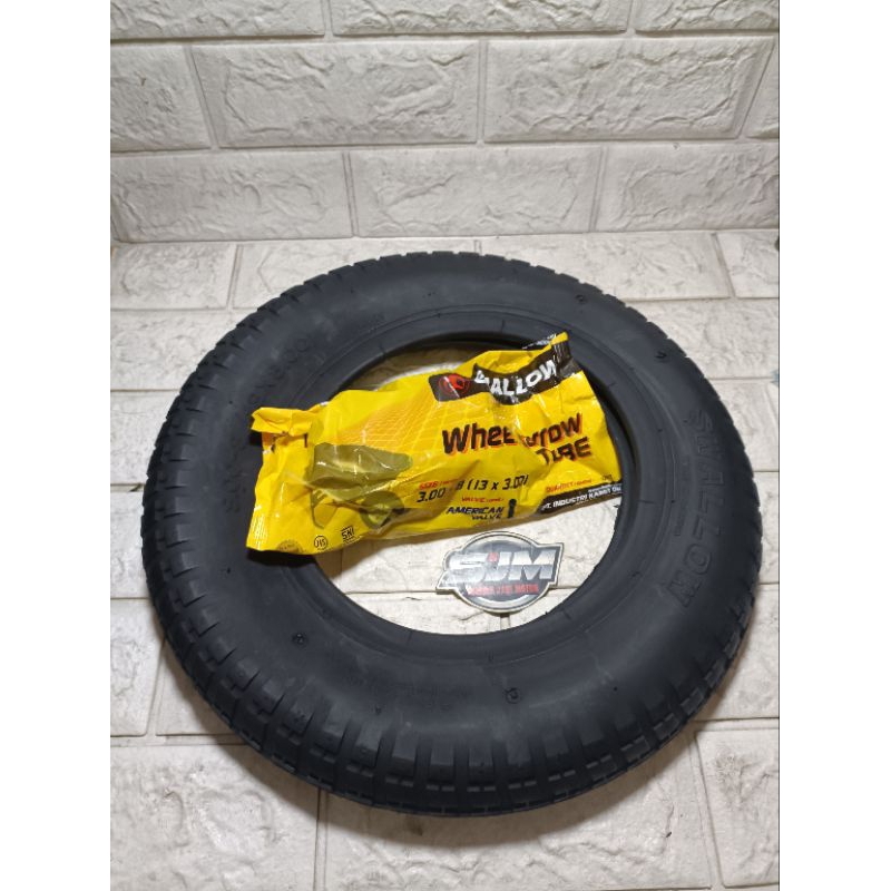 ban luar dan dalam angkong artco gerobak sorong swallow 300x08 300-8