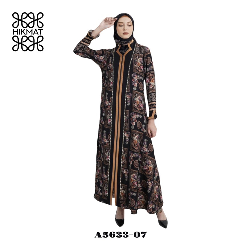 ABAYA HIKMAT FASHION ORIGINAL A5633-07