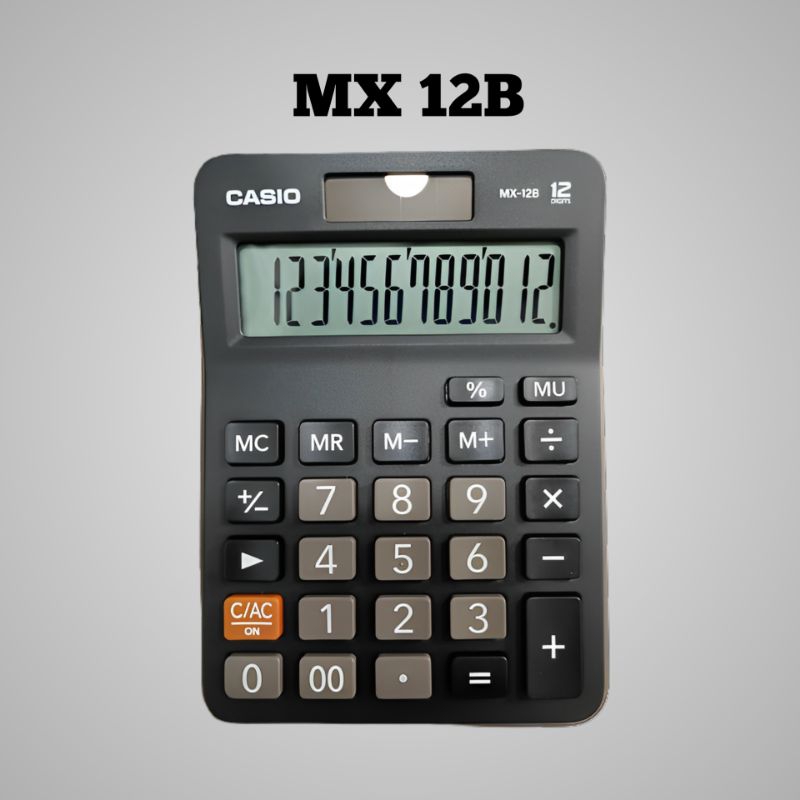 

Kalkulator Casio MX 12B / kalkulator Casio / kalkulator Casio asli bergaransi resmi