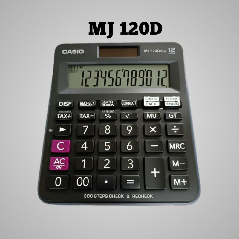 

Kalkulator Casio MJ 120D Plus / kalkulator Casio / kalkulator Casio asli / kalkulator bergaransi resmi