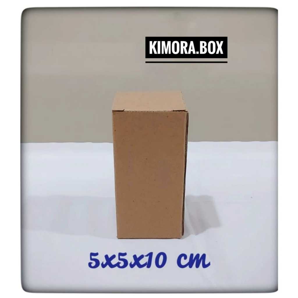

kardus uk. 5x5x10 cm...box karton model die cut botol - Die cut Non Hole