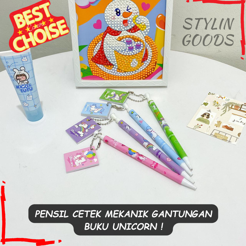 

4 / 8 / 12 PCS ALAT TULIS TERMURAH / PENSIL CETEK MEKANIK GANTUNGAN BUKU UNICORN LITTLE PONY MOTIF TERBARU DAN UNIK BISA COD