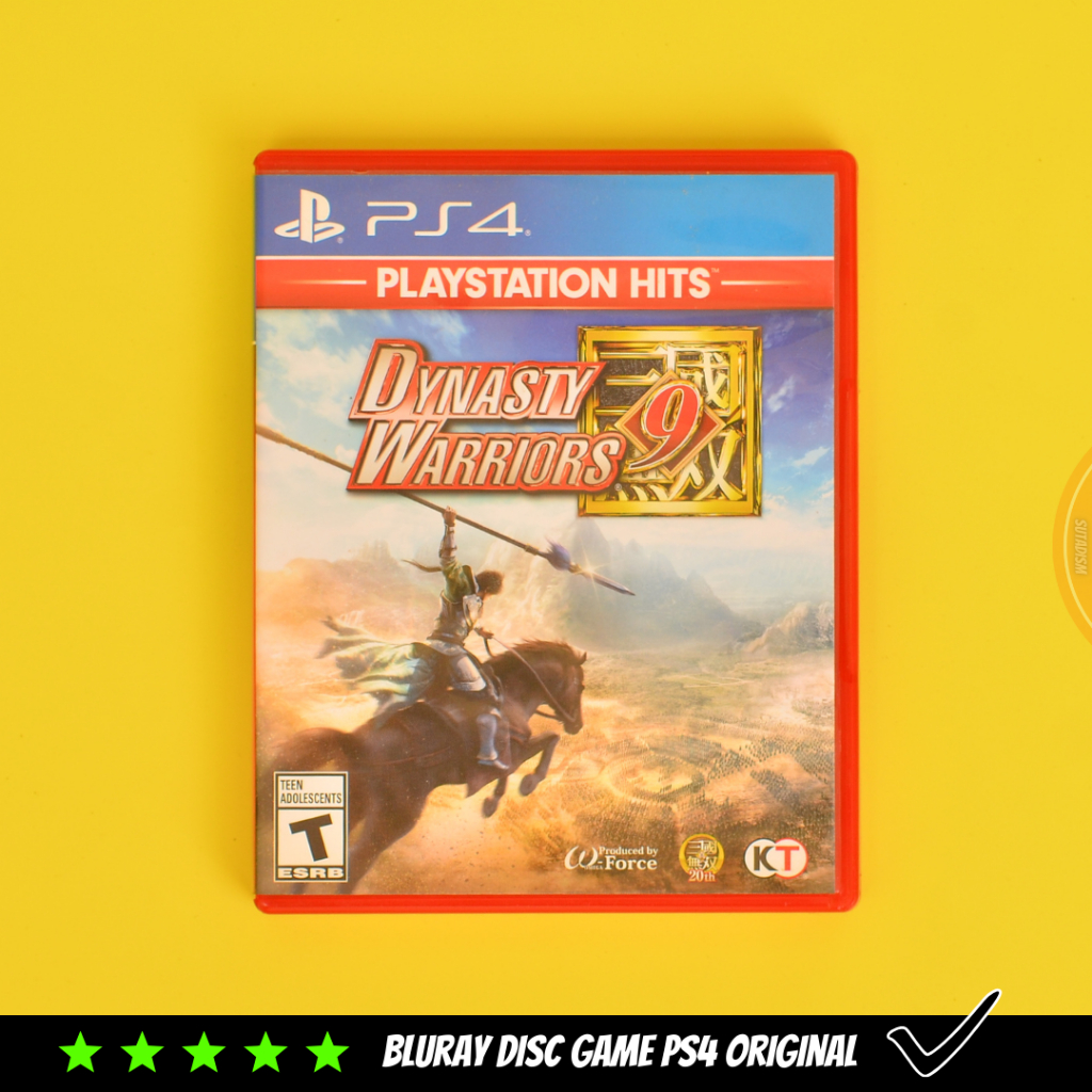 Kaset Game BD Dynasty Warriors 9 Blueray Disc Playstation 4 PS4