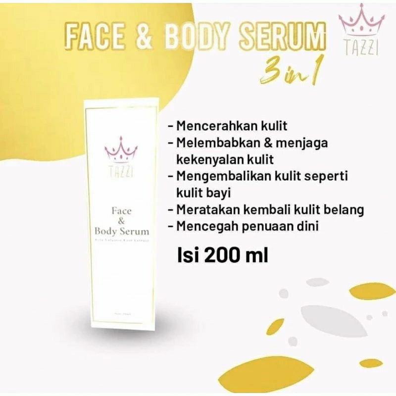 tazzi body serum/lotion tazzi