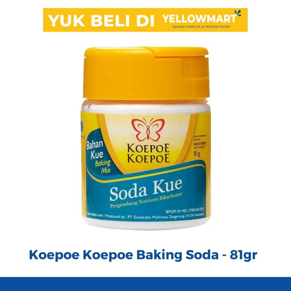 

Koepoe Koepoe Baking Soda 81gr - Soda Kue