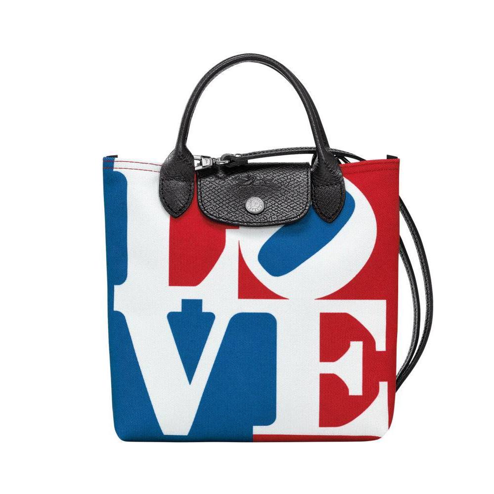 TAS SELEMPANG BRANDED WANITA ORIGINAL - LC x Robert Indiana Crossbody bag XS Canvas