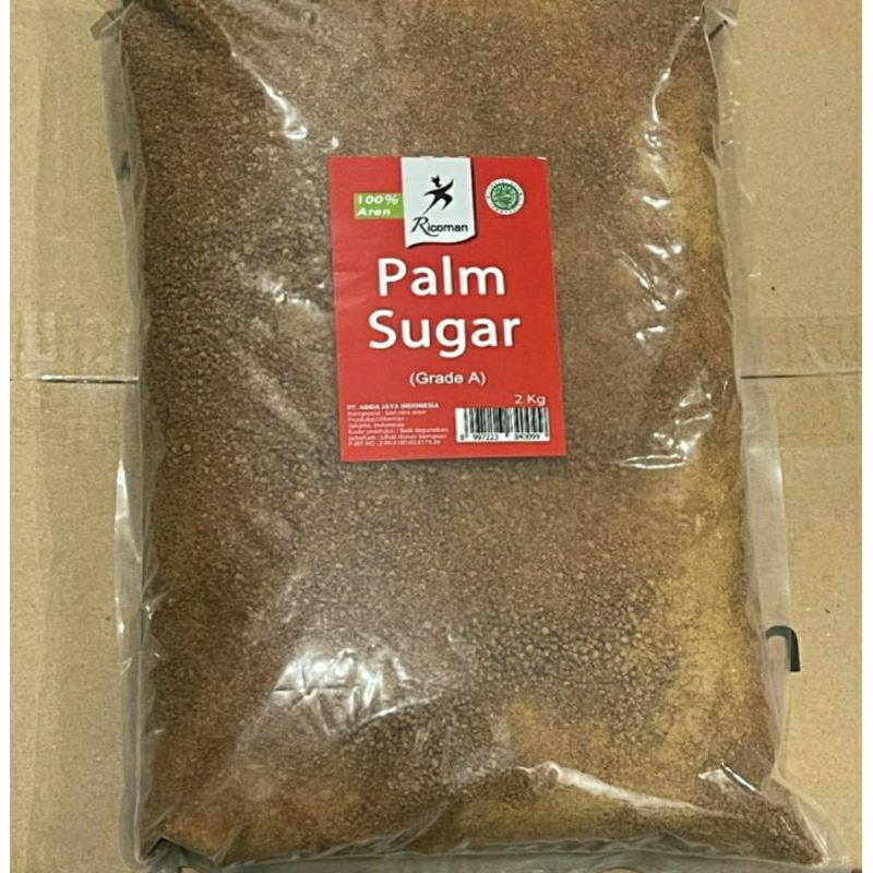 

Ricoman Palm Sugar Gula Palem Semut Bubuk Premium 2kg