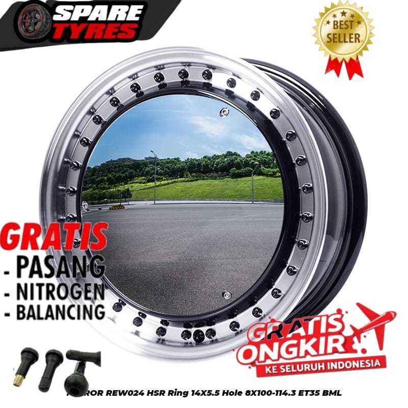 Velg Mobil Racing Ring 14 Cocok Untuk Air Wuling Karimun Spark