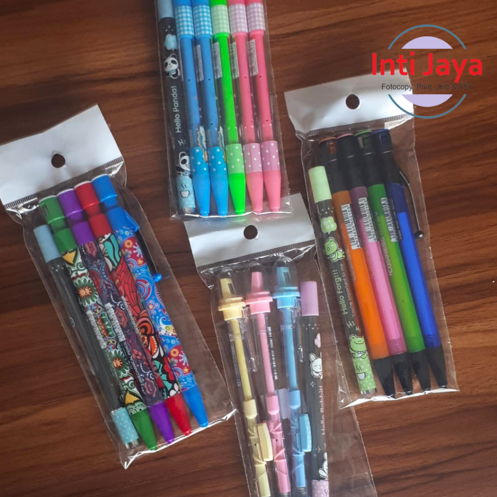 

Pensil Mekanik 1 Set/ Pensil Mekaik dengan Isi