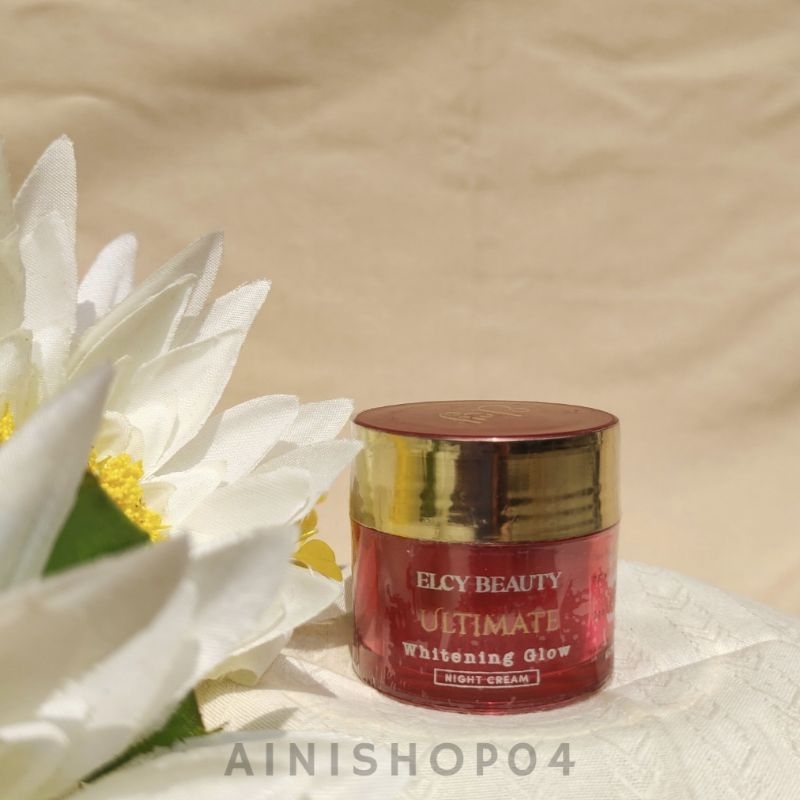 Night cream elcy beauty BPOM / krim malam lc beauty