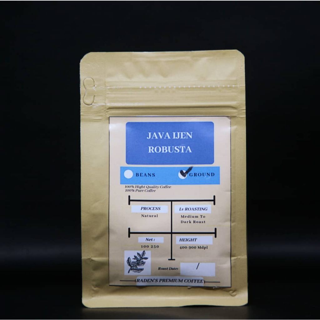 

Kopi Robusta Ijen Bondowoso 1 Kg -- Alir Coffee