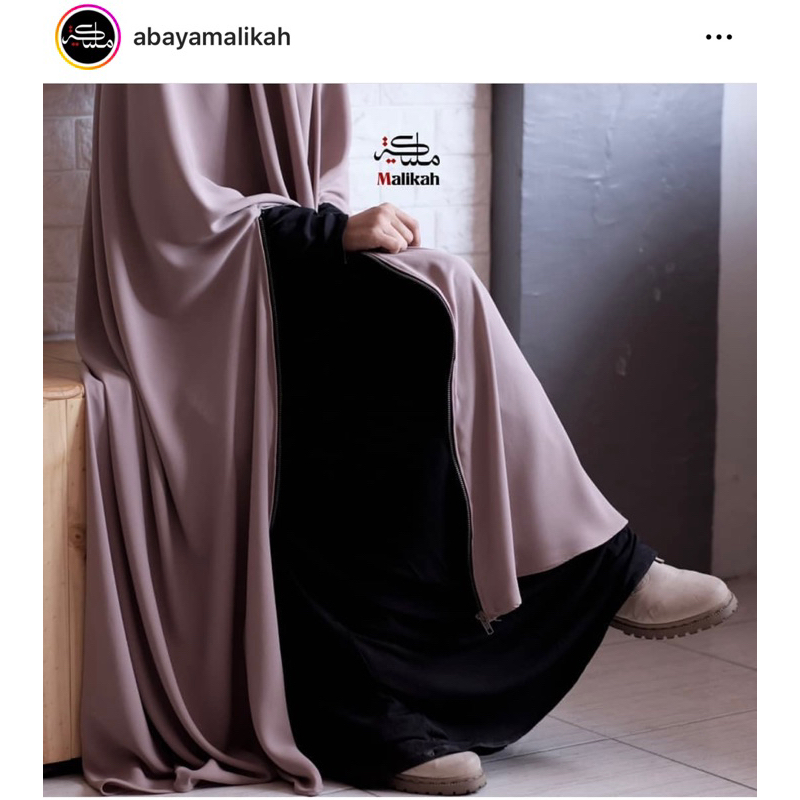 preloved abayamaikah zipper khimar