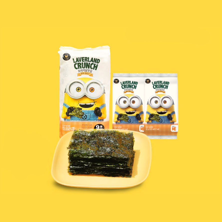 

Kirim Sekarang Laverland Crunch Korean Seaweed Sachet 4.5g