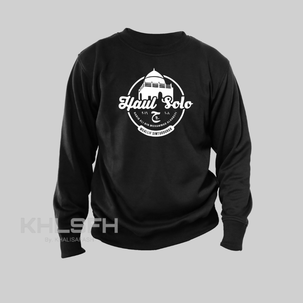 SWEATER HAUL SOLO / JAKET SWEATER SHOLAWAT / BAHAN FLECE