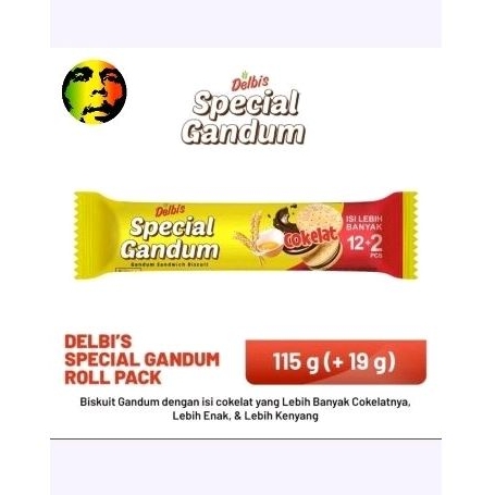 

Delbis spesial gandum roll cokelat