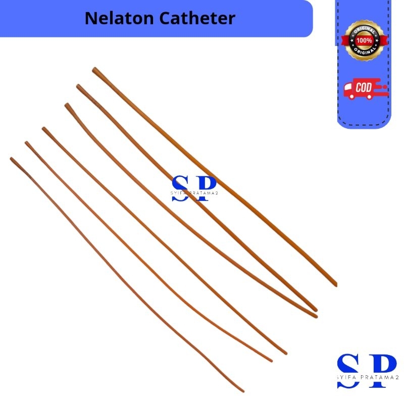 Alat Medis Nelaton Kateter Catheter Nelaton Merah