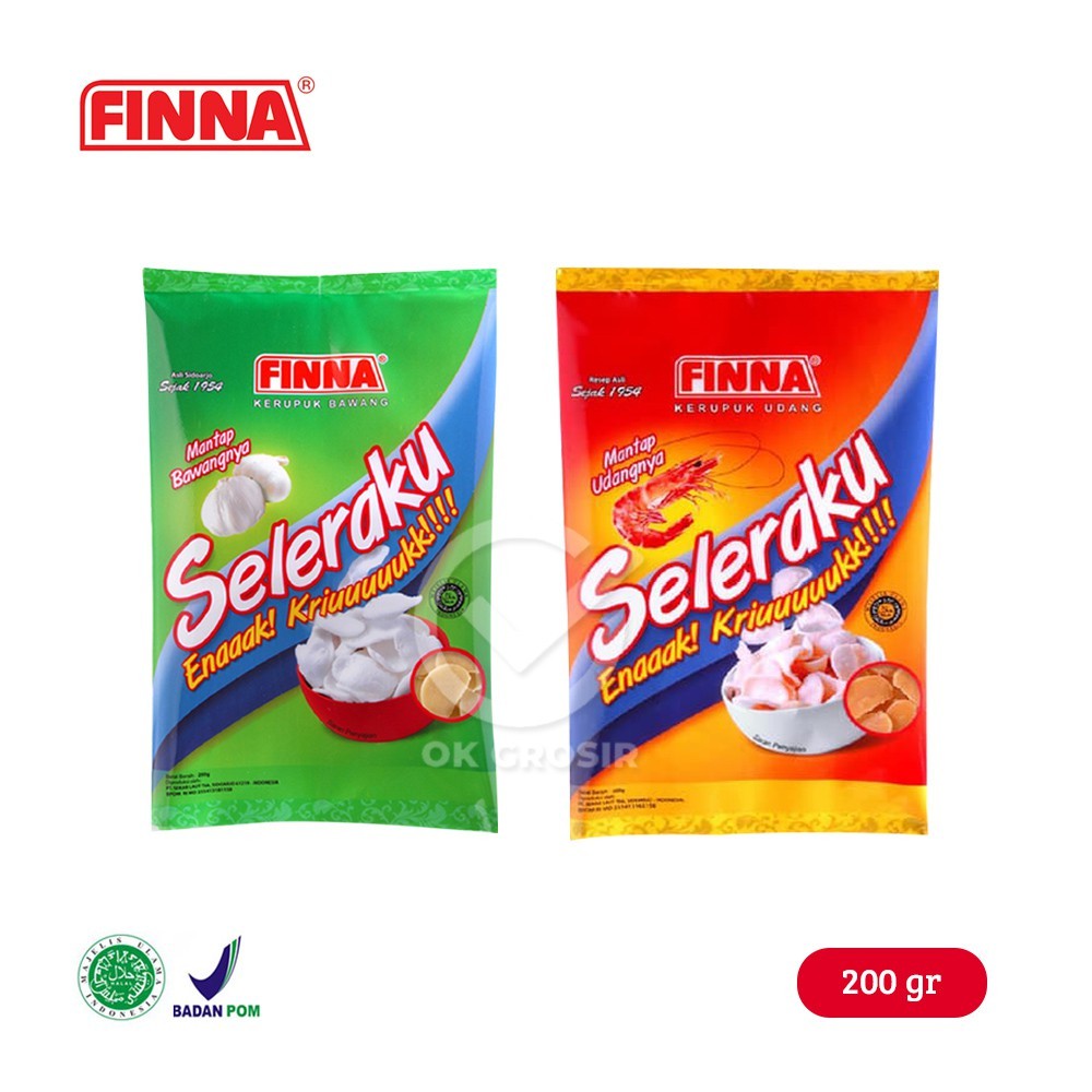 

Finna Seleraku Krupuk / Kerupuk Siap Goreng (200 gr)