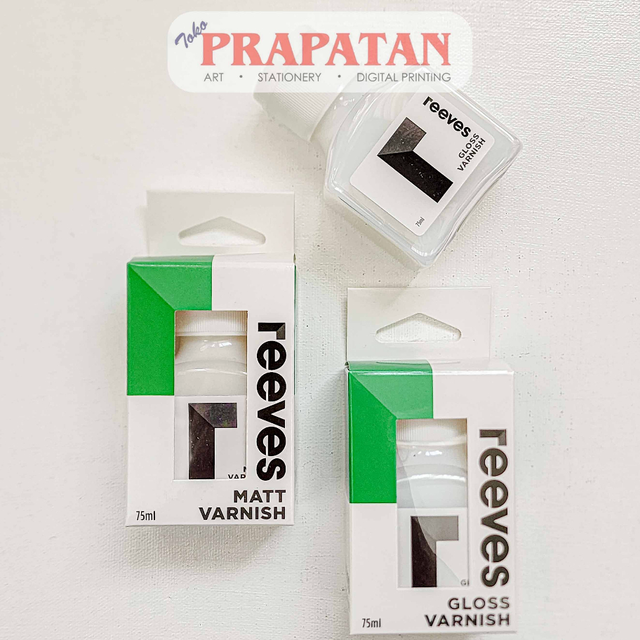 

Baru Reeves Acrylic Varnish 75ml | Varnish Cat Akrilik