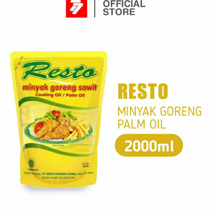 

Promo Resto Minyak Goreng Premium Palm Oil Refill Pouch 2 L